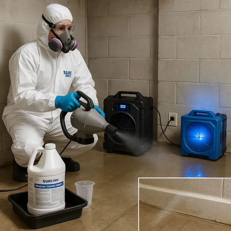 Sanitization and Odor Removal process in Gifford, IL